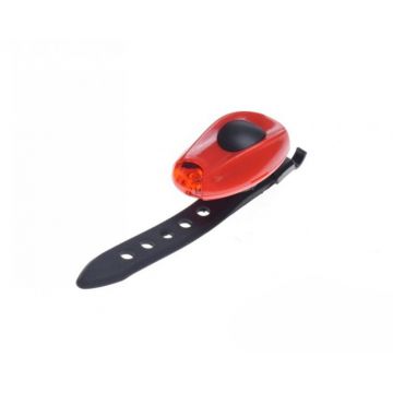 Stop spate biciclete led, prindere pe casca ciclisti