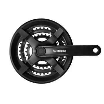 Angrenaj pedalier SHIMANO FC-TY301, 6 7 8 viteze, 150mm 42x34x24