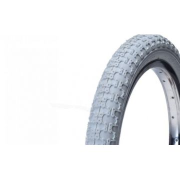 Anvelopa bicicleta 16 X 2.125 M100 Awina, culoare alba