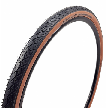 Anvelopa biciclete BlackOne Pro 28x1.5   700x38C, 40-622 - W3109, Metro Elite Jet 60TPI, Nylon Belt, culoare negru maro