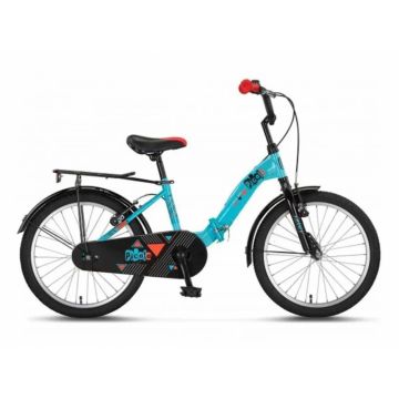 Bicicleta copii UMIT Picolo pliabila, culoare turcoaz, roata 20  , cadru otel