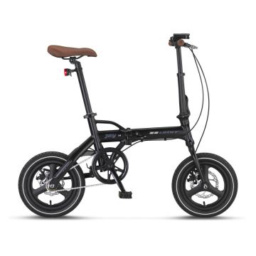 Bicicleta Joy 2D, pliabila cadru aluminiu, roata 14  , frana pe disc, culoare negru