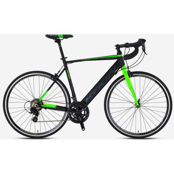 Bicicleta Kron cursiera RC 1000, roata 28  , 14 viteze, cadru 560mm din aluminiu, culoare negru verde