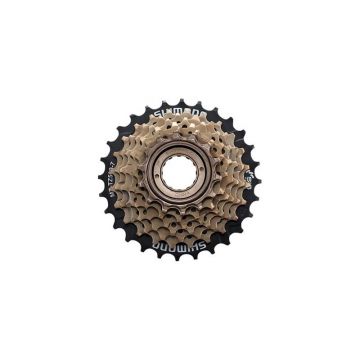 Bloc de pinioane pe filet Shimano Tourney MF-TZ500-6, 6 viteze, 14-28T