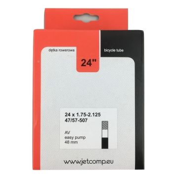 Camera de aer biciclete JET 24  x1,75 2,125 AV-48mm