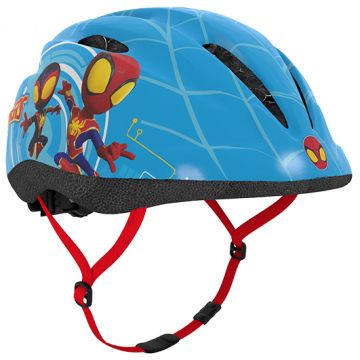 Casca biciclisti copii Spidey, culoare albastru, marime S(48-52 cm)