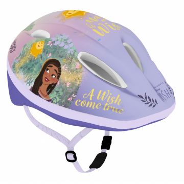 Casca biciclisti copii Wish, culoare violet, marime M(52-56 cm)