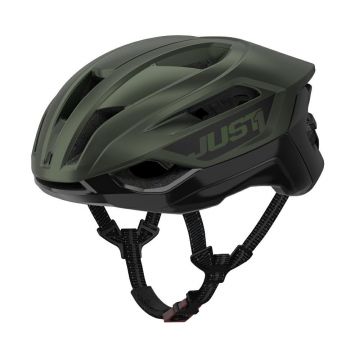 Casca ciclisti Just1 J-Hero, culoare verde army   negru, marime L