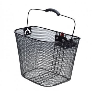 Cos biciclete WMX, fata detasabil, culoare negru