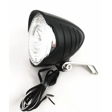 Far fata biciclete 110C, cu fir pentru dinam in butuc