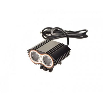 Far lanterna led, baterie 10.000mah