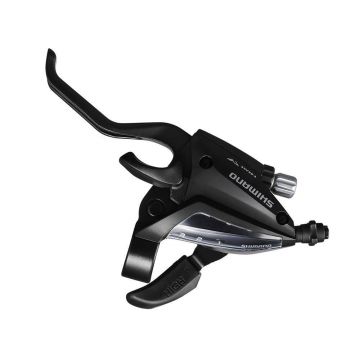 Maneta schimbator si frana Shimano ST-EF5002LSBL, stanga 3 vit., culoare negru