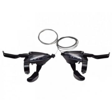 Manete Schimbator Frana Shimano, 3x8 viteze