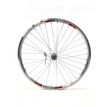 Roata fata DSX, biciclete MTB 26 inch, culoare argintiu