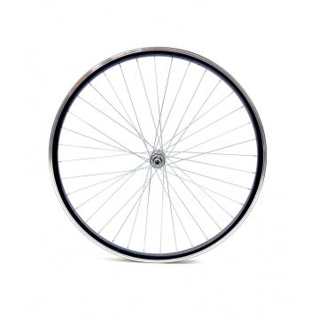 Roata fata dubla DSX, biciclete 28 inch, culoare negru