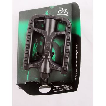 Set pedale biciclete Jet HC-JD-20B plastic, culoare negru