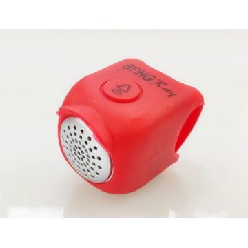 Sonerie biciclete electronica B18-90db carcasa siliconica rosie