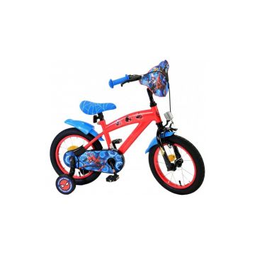 Bicicleta pentru baieti Spiderman 14 inch, 3.5 – 5 ani