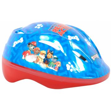 Casca biciclisti copii, model Paw Patrol, culoare albastru, 51-55 cm