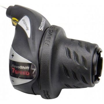 Comanda schimbator viteze Shimano Tourney SL-RS36-7R, dreapta, 7 viteze, cablu 2050mm
