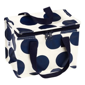 Geantă termoizolantă albastră-crem Spotlight – Rex London