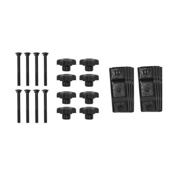 Kit optional prindere suport schi/snowboard Menabo Silver Ice/Frozen Alu/Yelo