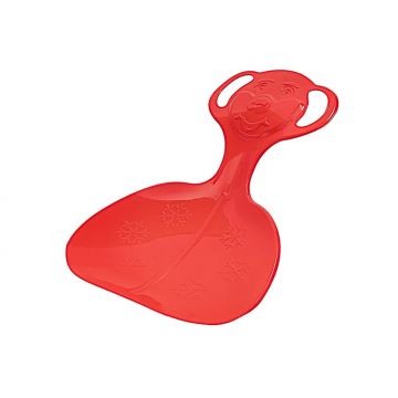 Sanie pentru copii usoara tip plansa Dohany Rosu, greutate admisa 50 kg