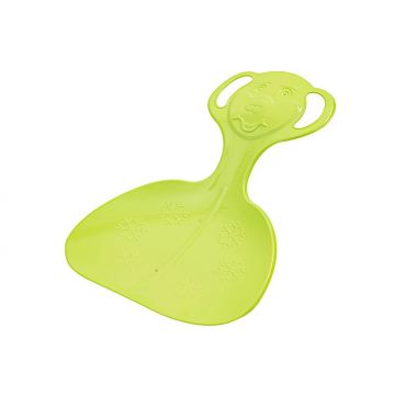 Sanie pentru copii usoara tip plansa Dohany Verde, greutate admisa 50 kg