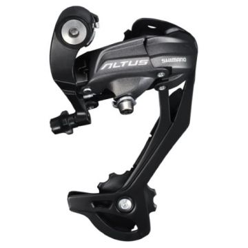 Schimbator spate shimano altus RD-M370-L-SGS, 9vit. prindere directa, culoare negru