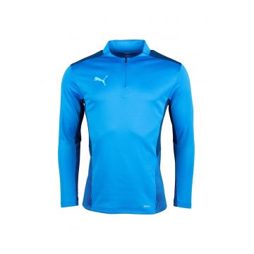 Bluza barbati  Teamcup 14 Zip Top - Albastru