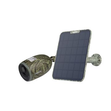 Camera pentru vanatoare wireless 4G GSM Reolink Go Plus G330, 2K, IR 10 m, microfon si difuzor, slot card, vizualizare de pe telefon + panou solar