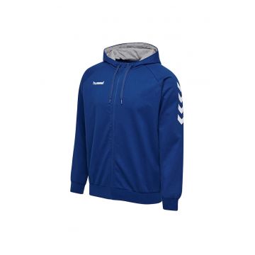 Hanorac  Go Cotton Zip - albastru - barbati