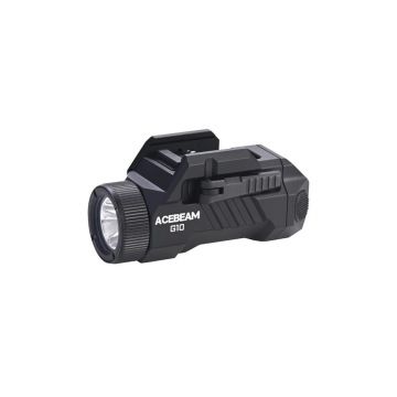 Lanterna cu prindere pe sina Acebeam G10 Black, 600 lm, 200 m