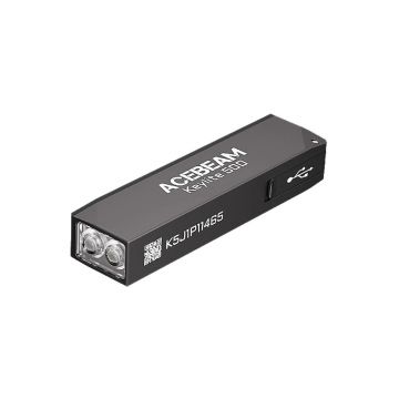 Lanterna tip breloc reincarcabila Acebeam Keylite 500 USB-C Black, 500 lumeni, 70 m