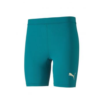 Pantaloni scurti barbati  Liga Baselayer Short Tight - Albastru