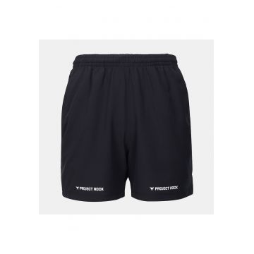 Pantaloni sport barbati ANTRENAMENT  PROJECT ROCK ULTIMATE poliester negru - Negru
