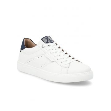 Pantofi sport albi  pentru barbati - Alb