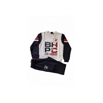 Trening baieti  7635T00008 - Alb/Albastru