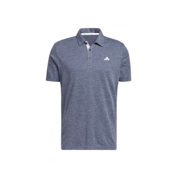 Tricou barbati  Poloshirt Performance Drive Heather - Albastru
