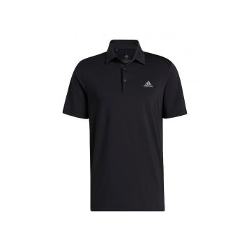 Tricou barbati  Ultimate365 Solid Left Chest Polo Shirt - Negru