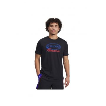 Tricou  Project Rock Iron 1389945-001 - Barbati - Negru