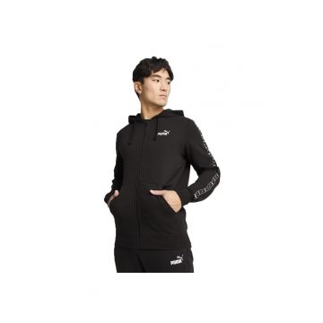 Bluza cu fermoar  pentru Barbati - ess tape full-zip hoodie tr - 684678-01 - XS INTL - Negru