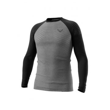 Bluza de corp barbati  Tour Light Merino Negru/Gri - Negru