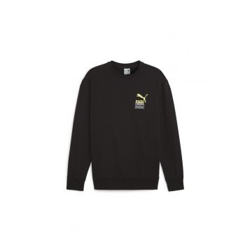 Bluza  pentru Barbati - brand love crew - 624301-01 - XS INTL - Negru