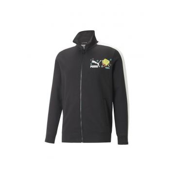 Bluza  pentru Barbati - x spongebob t7 jacket - 538961-01 - XS INTL - Negru