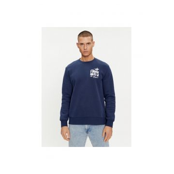 Bluza sport barbati -  665456 - Bleumarin - Bumbac