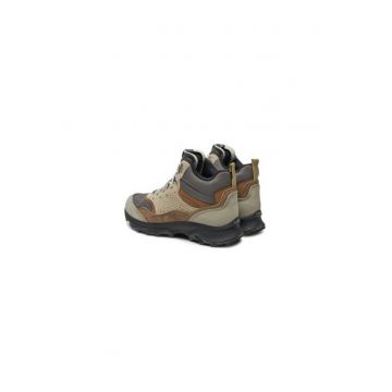 Bocanci trekking barbati  304347719 - Piele naturala - Gri - Gri