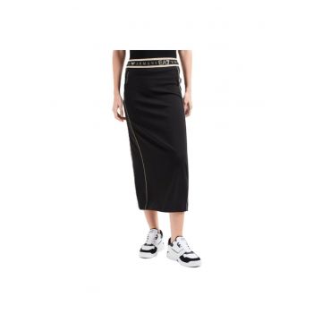 Fusta  pentru Femei - w skirt - 7W000279-AF12501-UC001 - Negru - Negru