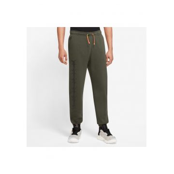 Pantaloni  pentru Barbati - m j flt mvp stmt gfx flc pant - DV1605-325 - Verde - Verde