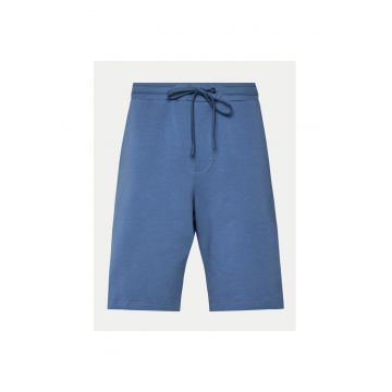 Pantaloni scurti barbati -  303703455 - Bumbac - Albastru - Albastru